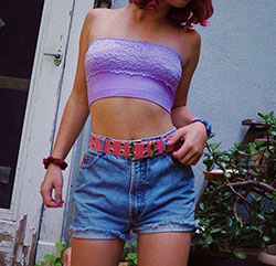 Atuendos Con Tops De Tubo: Traje de tops de tubo  