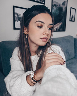 Amelie Weissenberger Instagram, Black hair y Portrait -m-: Pelo largo,  Pelo castaño,  Sesión de fotos,  pelo negro,  Amélie Weissenberger  