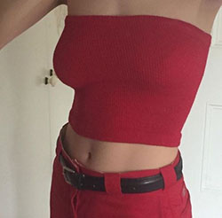 Atuendos Con Tops De Tubo: Traje de tops de tubo  