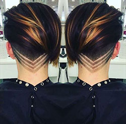 Corte pixie con diseños: corte bob,  Pelo largo,  Ideas para teñir el cabello,  Cabello corto,  corte pixie,  peinados bob,  pelo negro  