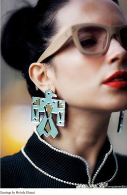 Gafas y aretes grandes, Accesorio de moda: Joyería de disfraz,  Accesorio de moda,  Diseño de joyas,  Gafas nerd  