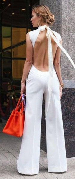 Maravilloso Conjunto Flare Palazzo Para Clubbing Mono Blanco +...: lindo palacio,  ropa palazzo,  moda palazzo,  Palacio para la fecha,  Traje de niñas,  Palacio para damas  