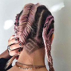 Global wish for hair Undercut tattoo, Tatuaje de cabello: corte bob,  Pelo largo,  trenzas de caja,  Cabello corto,  peinados bob,  tatuaje de pelo  