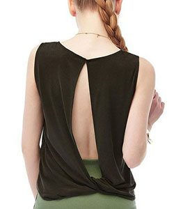 Conjuntos de camisa con espalda abierta, camisa con espalda abierta: Los Mejores Atuendos  