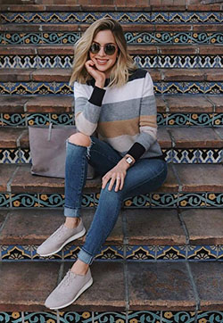Outfits con buzos y tenis: trajes de invierno,  Trajes de moda,  Atuendos Informales  