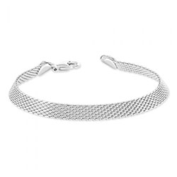 Pulsera Malla Plata 925 6mm £34.00: 