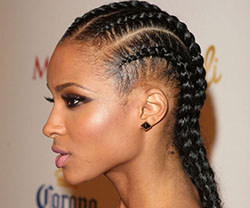 trenza nigeriana: peinados africanos,  hermosas trenzas,  Peinados de damas de honor africanas  