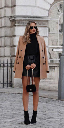 Traje de color, debes probar la inspiración de la ropa de invierno, la ropa de invierno, la moda callejera, la gabardina.: trajes de invierno,  gabardina,  Estilo callejero,  vestidos de invierno con clase  