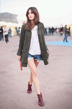 Verde y granate combinan, street fashion: Estilo callejero,  Moda con clase  