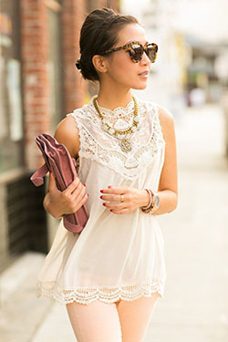 Conjunto blanco y rosa con pantalón, jeans, camisa.: trajes de verano,  Traje de camiseta,  Estilo callejero,  Traje Blanco Y Rosa  