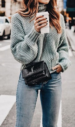 Ropa de color, debes probar ideas de ropa de invierno, ropa de invierno, moda callejera, ropa casual.: trajes de invierno,  Atuendo De Vaqueros,  Estilo callejero  