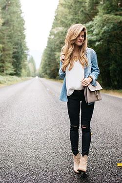 Ideas de vestidos blancos y azules con leggins, pantalones, blazer.: Traje de camiseta,  Estilo callejero,  Moda con clase  