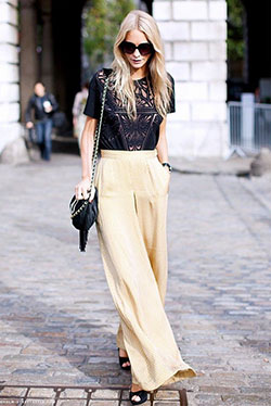 Ideas para vestir con pantalones de invitada de boda: Vestido de novia,  Código de vestimenta,  modelo,  Estilo callejero,  Atuendos Informales,  Moda con clase  