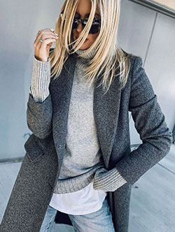 Outfit estilo corte de pelo 2020 mujer largo, pelo en capas, pelo largo: Pelo largo,  El pelo en capas,  vestidos de invierno con clase  