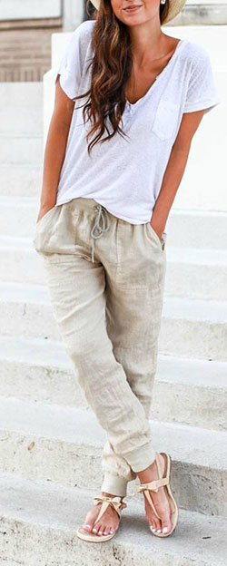 Outfits boho cómodos: Atuendos Informales,  Atuendo De Joggers  