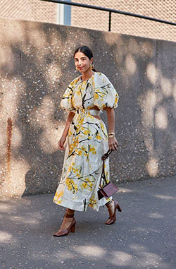 Yellow outfit style with dress, berlin fashion week, london fashion week: Fashion photography,  Fashion week,  yellow outfit,  Paris Fashion Week,  London Fashion Week,  fashioninsta  