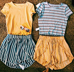 noemí? | Lindos y fáciles outfits de verano. | Ideas de atuendos de verano 2020: Ideas de atuendos,  trajes de verano  