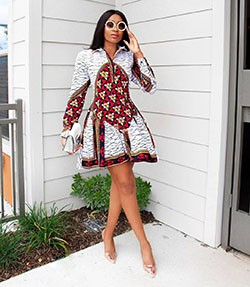 Diseño de ropa elegante para mujeres negras: moda africana,  Moda de Ankara,  ropa africana,  Atuendos Ankara,  Vestidos Ankara,  Trajes Africanos,  Vestido Estampado  