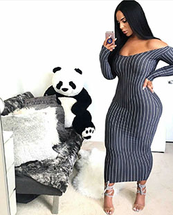 Estilo de atuendo en blanco y negro con vestido de noche, vestido, ropa formal, minifalda, vestido de día: Vestido amoldeado al cuerpo,  Vestido de noche,  top corto,  modelo,  vestido de día,  Ropa formal,  Traje Blanco Y Negro  