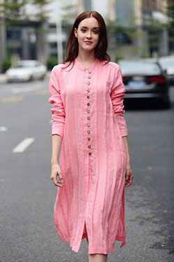 Combinación de colores vestidos de lino de diseñador, moda callejera, modelo de moda, camisa de vestir, ropa formal, camiseta: camisas,  modelo,  Traje de camiseta,  Estilo callejero,  Traje rosa,  Combinación de jeans y kurti  