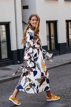 Stine goya jacques vestido quién qué ropa, moda callejera: modelo,  vestido largo,  traje blanco,  Estilo callejero,  Trajes de viaje  
