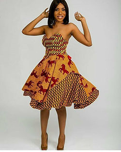 Popular diseño de disfraces coloridos para damas: moda africana,  Vestidos Ankara,  Atuendos Ankara,  vestidos coloridos,  Impreso Ankara  