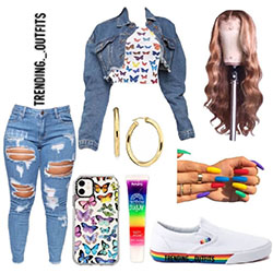 top de mariposa <3: 