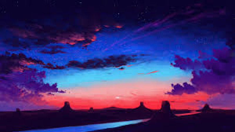 puesta de sol: 