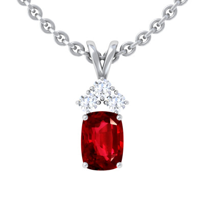 4 Awesome Ruby Pendants For Your Summer Escapade: 