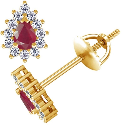 Choose a Pair of Lovely Ruby Earrings for Your Sweetheart: 