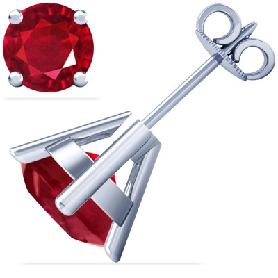 Wear Ruby Designer Earrings and Feel Special: 