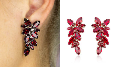 5 Stunning Ruby Earring Designs to Elevate Your Style: 