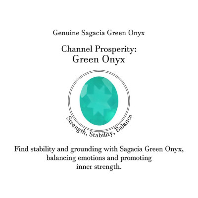 Green Onyx Jewelry for Nature Enthusiasts: 