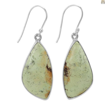Lemon Chrysoprase Earrings Collection: 