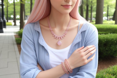 Rose Quartz Jewelry: 