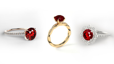 Ruby Ring: A Symbol of Love and Passion for Women: 