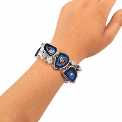 Blue Agate Jewelry: A Timeless Treasure for the Modern Fashionista: 