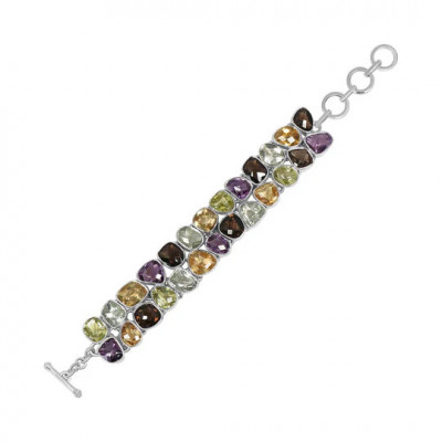 Unique Sterling Silver Multi Gemstone Jewelry | Sagacia Jewelry: 