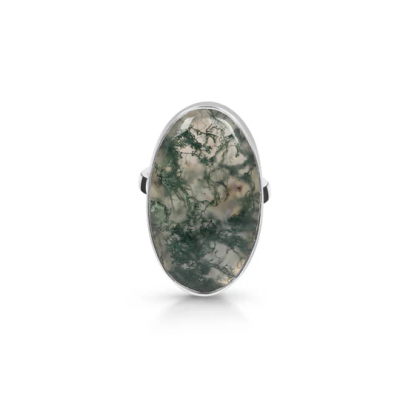 Verdant Gems: Exploring the Allure of Moss Agate Jewelry: 