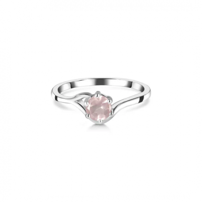 Embrace Your Femininity: Dainty Rose Quartz Rings for the Modern Woman: 