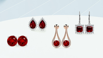 Ruby Earrings Styles That Leave an Everlasting Impression: 