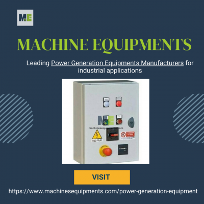 Power Generation Equipments Manufacturers: 