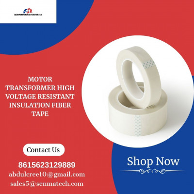 Motor Transformer High Voltage Resistant Insulation Fiber Tape: 