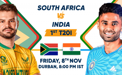 India vs South Africa 1st T20I Match Prediction, Probable Playing XI & Fantasy Cricket Tips November 8, 2024: 