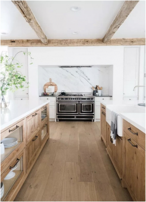 How to Style a Kitchen with Natural Wood Kitchen Cabinets: 