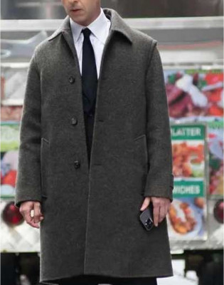 Succession S04 Kendall Roy Wool Coat: 