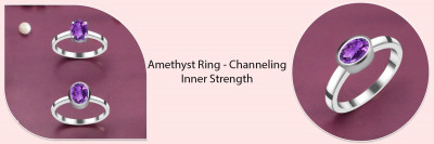 Amethyst Ring - A Symbol of Wisdom and Justice: 