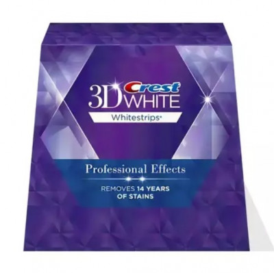 3d crest white strips UK: 