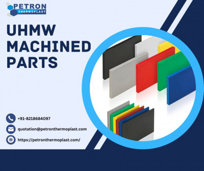 Range of UHMW Machined Parts - Durable Solutions: 