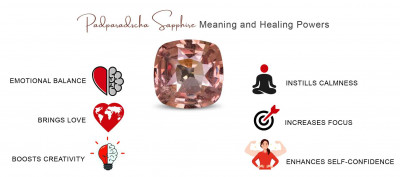 Padparadscha Sapphire Meaning and Healing Powers: 